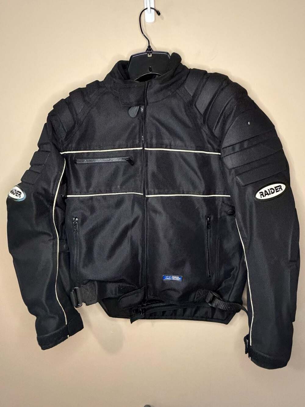 Raider Ice Force Motorcycle Textile Riding Jacket with Armor